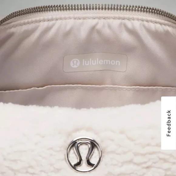 NWT Lululemon Athletica Mini Fleece Shoulder Bag 4L